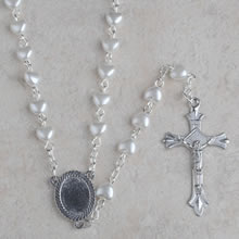 Pearl beads rosary